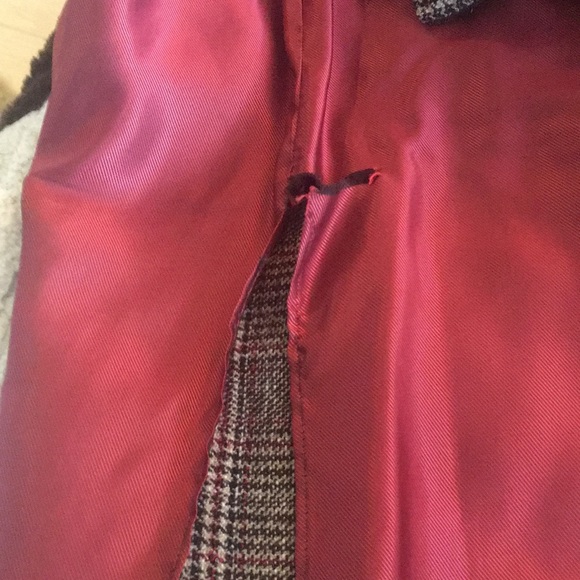 SOLD Max Mara Vintage 80s High Waist with Paperbag Detail and Belt Wool Skirt - Picture 8 of 8